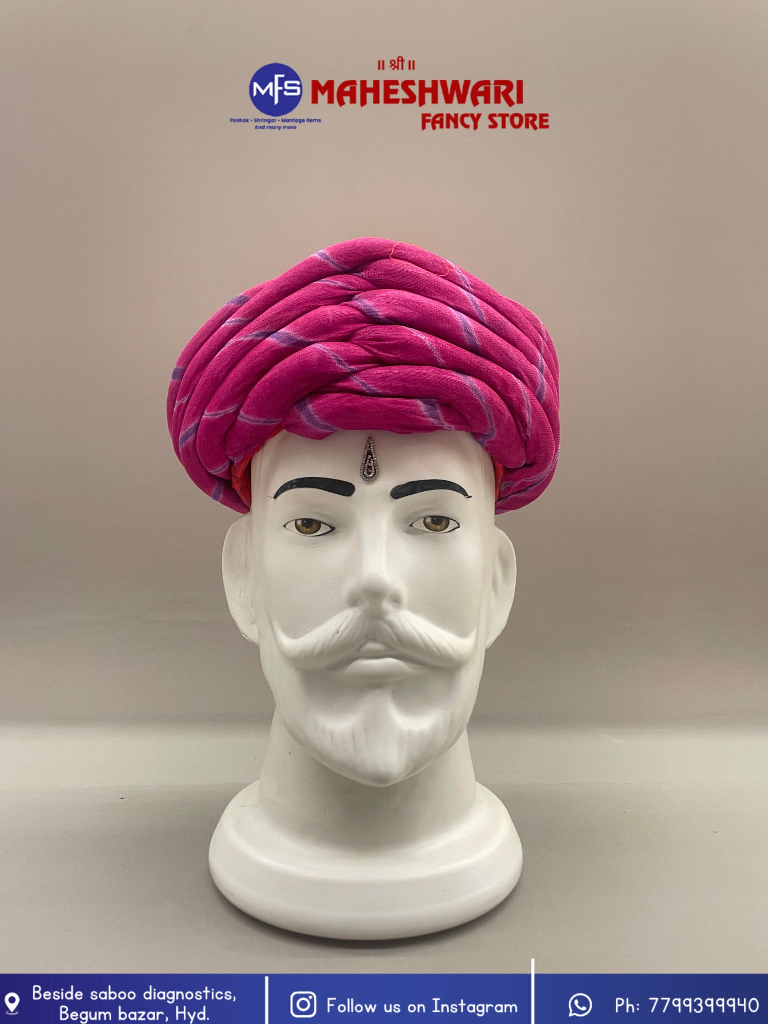 Rajasthani Pink Pecha